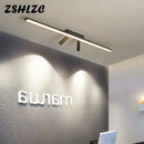 GobekUsa Black Star Ceiling Light for Living Room Kitchen Bedroom - 80/100/120cm