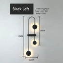 GobekUsa LED Wall Light: Modern Nordic Bedroom Lamp for Living Room, Bedside, Aisle, or Hotel