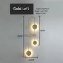 GobekUsa LED Wall Light: Modern Nordic Bedroom Lamp for Living Room, Bedside, Aisle, or Hotel