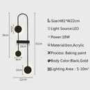 GobekUsa LED Wall Light: Modern Nordic Bedroom Lamp for Living Room, Bedside, Aisle, or Hotel