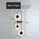 GobekUsa LED Wall Light: Modern Nordic Bedroom Lamp for Living Room, Bedside, Aisle, or Hotel