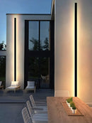 GobekUsa Black Waterproof LED Wall Light | Minimalist Outdoor Garden Balcony Terrace Decor