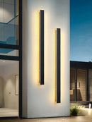 GobekUsa Black Waterproof LED Wall Light | Minimalist Outdoor Garden Balcony Terrace Decor