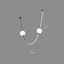 GobekUsa Colorized LED Dimmable Ceiling Chandelier - 2025 Trend Hanging Lamps