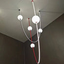 GobekUsa Colorized LED Dimmable Ceiling Chandelier - 2025 Trend Hanging Lamps