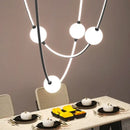 GobekUsa Colorized LED Dimmable Ceiling Chandelier - 2025 Trend Hanging Lamps