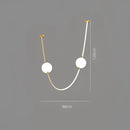 GobekUsa Colorized LED Dimmable Ceiling Chandelier - 2025 Trend Hanging Lamps