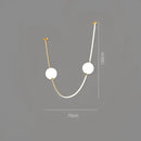 GobekUsa Colorized LED Dimmable Ceiling Chandelier - 2025 Trend Hanging Lamps