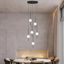 GobekUsa Creative LED Chandeliers: Luxurious Design for Living Rooms, Large Lighting Fixtures for Staircases