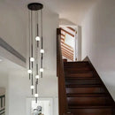 GobekUsa Creative LED Chandeliers: Luxurious Design for Living Rooms, Large Lighting Fixtures for Staircases