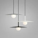 GobekUsa Flying Saucer Iron Chandelier for Bar Living Room Restaurant Café