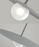 GobekUsa Flying Saucer Iron Chandelier for Bar Living Room Restaurant Café