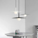 GobekUsa Flying Saucer Iron Chandelier for Bar Living Room Restaurant Café