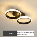 GobekUsa LED Ceiling Lamp: Modern Indoor Lighting Fixture, 36W 32W 20W, Bedroom Corridor Balcony Foyer