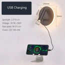 GobekUsa LED Wall Lamp USB Charging Bedroom Hotel Bedside Reading Sconce Switch