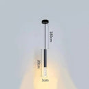GobekUsa Black Ring Pendant Lamp Dimmable LED Ceiling Hanging Light