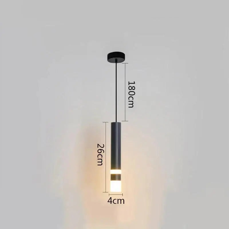 GobekUsa Black Ring Pendant Lamp Dimmable LED Ceiling Hanging Light, photo 14 of 24