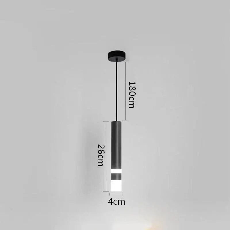 GobekUsa Black Ring Pendant Lamp Dimmable LED Ceiling Hanging Light, photo 13 of 24
