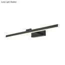 GobekUsa Modern Tubular LED Vanity Lamp in Black/White Finish for Bathroom Wall Lighting