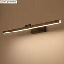 GobekUsa Modern Tubular LED Vanity Lamp in Black/White Finish for Bathroom Wall Lighting