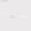 GobekUsa Modern Tubular LED Vanity Lamp in Black/White Finish for Bathroom Wall Lighting