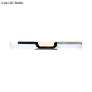 GobekUsa Ultra-Thin Modern LED Vanity Sconce Light in Chrome - Warm/White Lighting Fixture