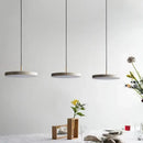 GobekUsa LED Study Disc Pendant Light for Bedroom Living Room Office Decor
