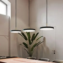 GobekUsa LED Study Disc Pendant Light for Bedroom Living Room Office Decor