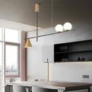 GobekUsa Glass Chandelier Pendant Light for Dining Room Kitchen Fixtures