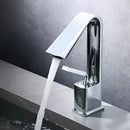 GobekUsa Brush Gold Basin Faucet Single Lever Hot Cold Mixer Sink Tap Vanity