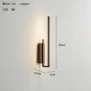 GobekUsa Brass Wall Sconce Dimmable Modern Lamp for Foyer, Bedroom, Restaurant, Aisle