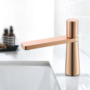 GobekUsa Brushed Gold Basin Faucet - Elegant Brass Bathroom Mixer Tap for Lavatory