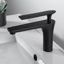 GobekUsa Brushed Gold Brass Basin Faucet Cold Hot Water Mixer Sink Tap Black/Chrome