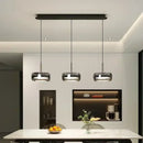 GobekUsa Glass Dining Pendant Light: Modern Minimalist Table Decor for Home Lighting