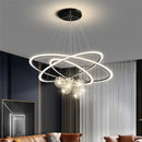 GobekUsa Circle Ring Pendant Light Chandelier Modern Living Room Bedroom Lamps Ceiling Luminaire