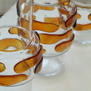 GobekUsa Clear Glass Vase Bubble Floral Arrangement Room Decoration