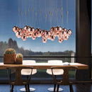 GobekUsa Glass Ball Pendant Lamp: Modern Kitchen Dining Room Hanging Light.