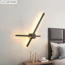 GobekUsa Modern LED Wall Lamp with Coffee Finish - Perfect Corner Lighting Fixture