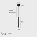 GobekUsa Copper Black Gold LED Pendant Light with Adjustable Cord - 3 Changeable Options
