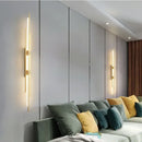 GobekUsa Copper Wall Lamp: Minimal Modern Design for Bedside, Living Room, Restaurant, Stairway