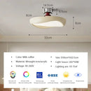GobekUsa Cream LED Ceiling Light for Minimalist Home Decor