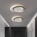 GobekUsa Crystal LED Ceiling Lights for Elegant Home Entrance with Minimalist Design