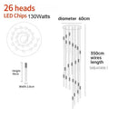 GobekUsa Crystal LED Pendant Light: Luxury Lighting Fixture for Living Room, Bedroom, Hotel & Shop