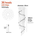 GobekUsa Crystal LED Pendant Light: Luxury Lighting Fixture for Living Room, Bedroom, Hotel & Shop