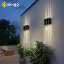 GobekUsa 12W Black Outdoor LED Sconce Light IP65 Waterproof Alumunim Garden Villa Porch Lamp
