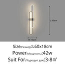 GobekUsa LED Wall Lights for TV Background Bedroom Sconce - Nordic Style Indoor Lighting