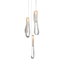 GobekUsa Elegant LED Glass Chandelier for Luxury Home Decor