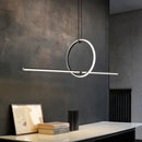 GobekUsa Geometric Chandelier: Modern Scandinavian Industrial Hanging Lamp Fixtures