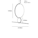 GobekUsa Geometric Chandelier: Modern Scandinavian Industrial Hanging Lamp Fixtures