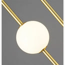 GobekUsa Glass Ball LED Ceiling Chandelier for Home Decor and Lighting